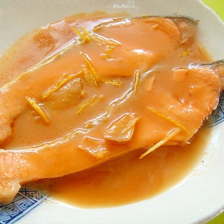 鮭の味噌煮
